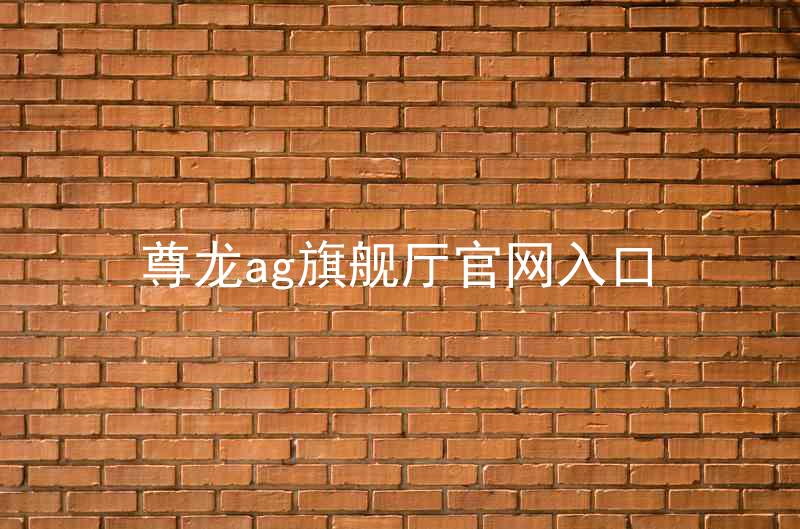 尊龙ag旗舰厅官网入口